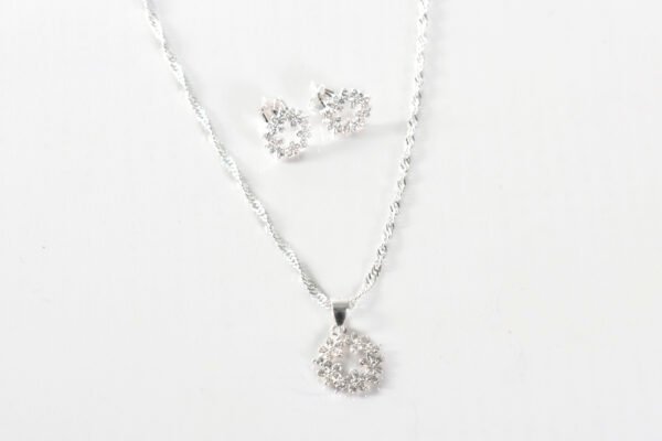 Conjunto flores unidas