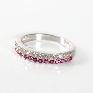 Anillo cintillo circones